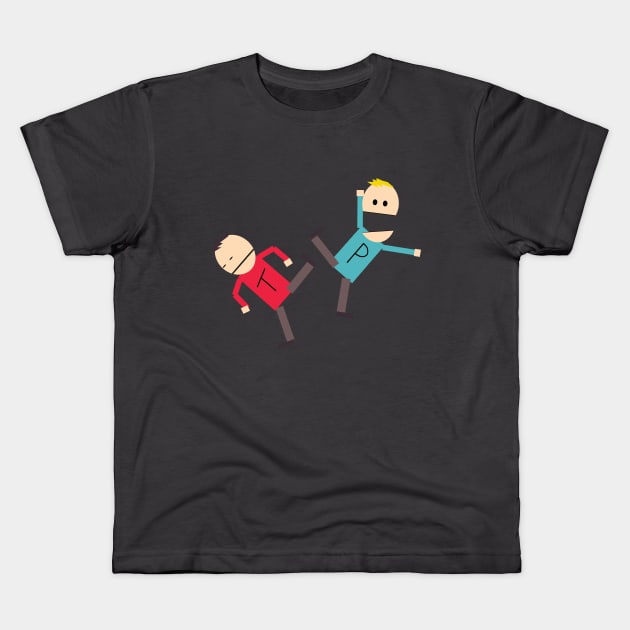 South Park Terrance and Phillip Kids T-Shirt by Hmus